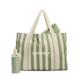 Crywolf Tote Bag - Coastal Stripe