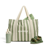 Crywolf Tote Bag - Coastal Stripe