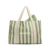 Crywolf Tote Bag - Coastal Stripe