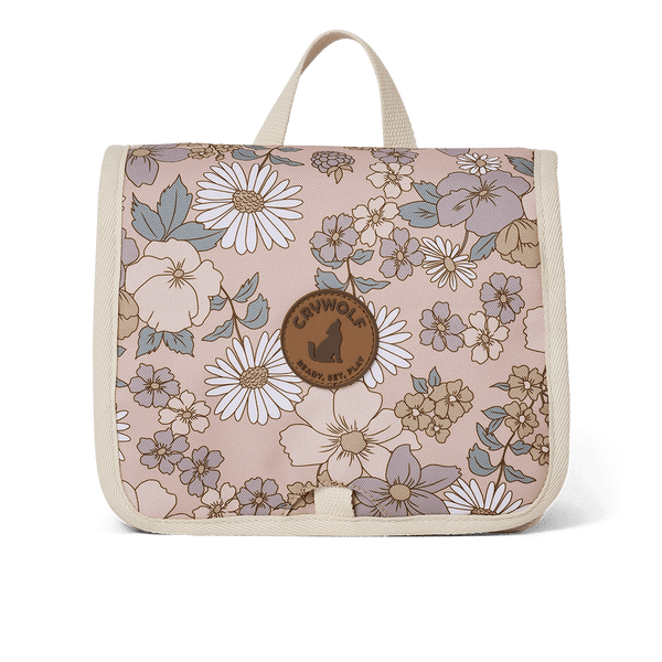 Crywolf Hanging Toiletry Bag - Daisy Floral