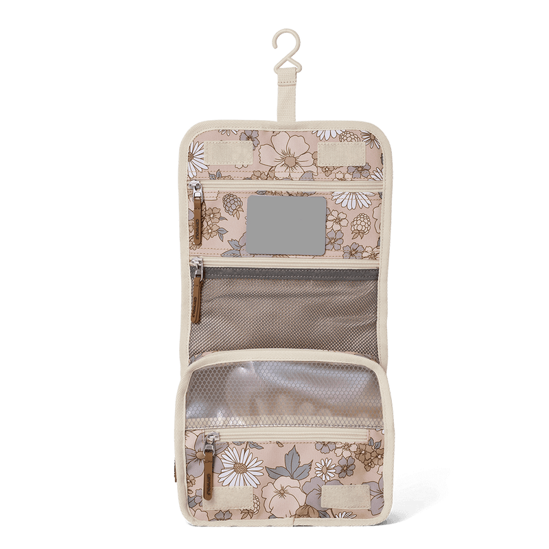 Crywolf Hanging Toiletry Bag - Daisy Floral