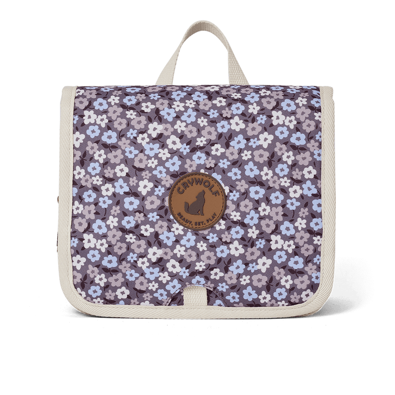 Crywolf Hanging Toiletry Bag - Flower Fields