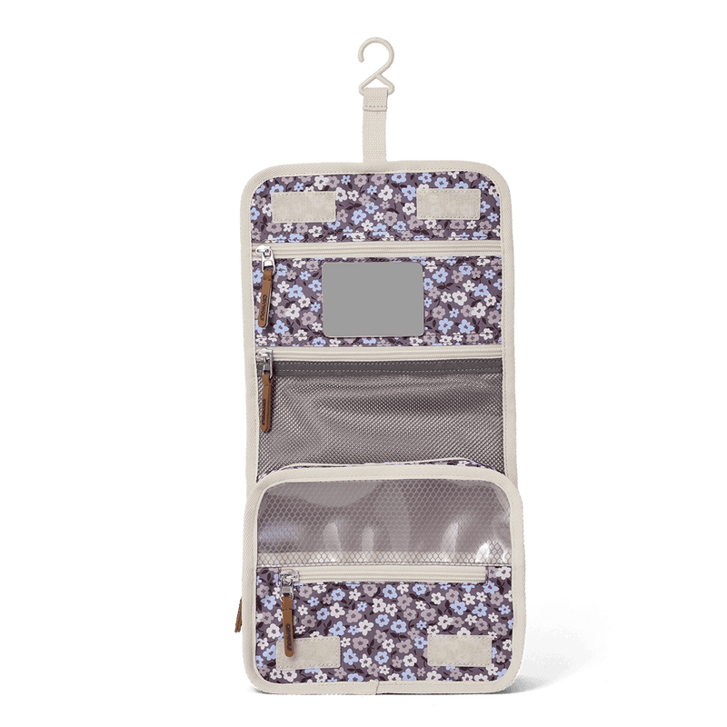 Crywolf Hanging Toiletry Bag - Flower Fields