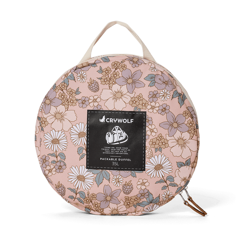 Crywolf Packable Duffel - Daisy Floral