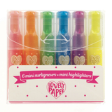 Djeco Mini Fluro Highlighters 6pk