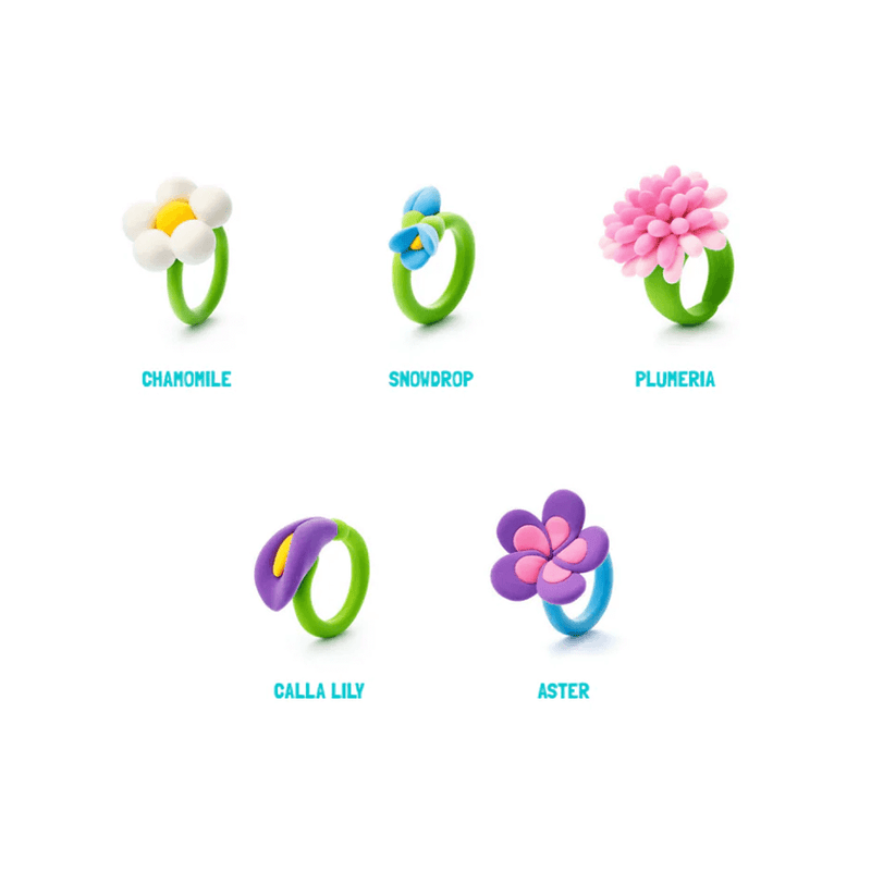 Hey Clay - Bijou Flower Rings