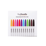 Hey Doodle 12 Pen Set - Standard Tip