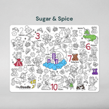 Hey Doodle Reusable Marker Playmat - Sugar & Spice