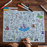 Hey Doodle Reusable Marker Playmat - Sugar & Spice