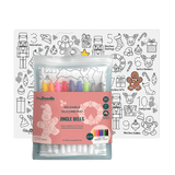 Hey Doodle Reusable Marker Playmat - Jingle Bells