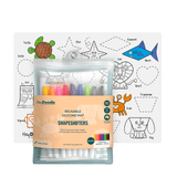 Hey Doodle Reusable Marker Playmat - Shape Shifters