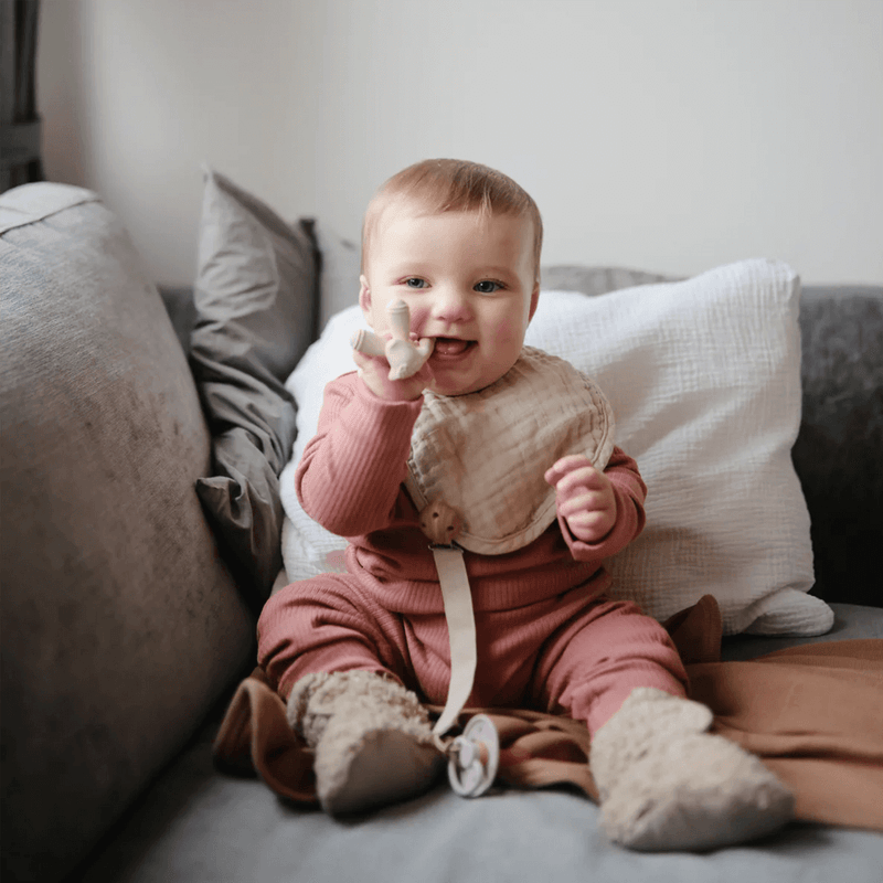 Mushie Lamb Figurine Teether