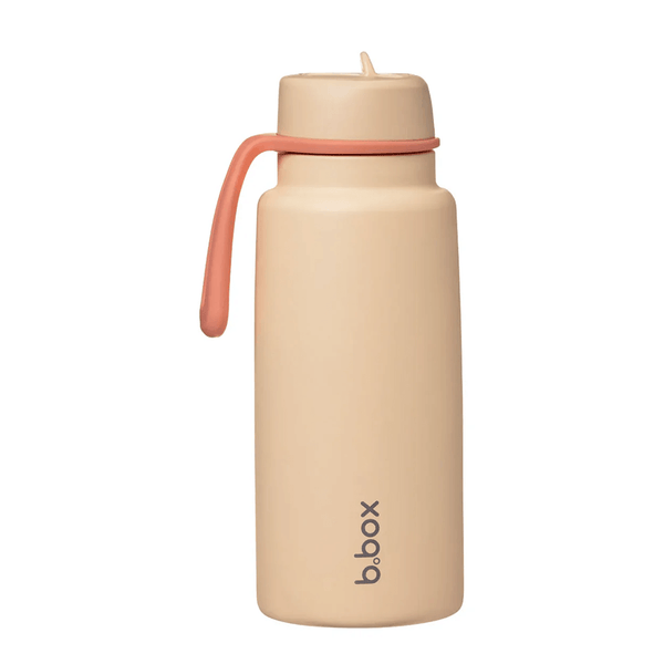 B.Box Insulated Flip Top Bottle 1 Litre - Melon