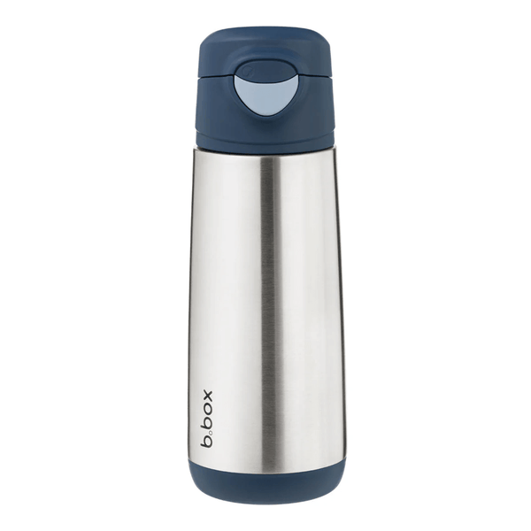 B.Box Insulated Spout Drink Bottle 500ml - Midnight