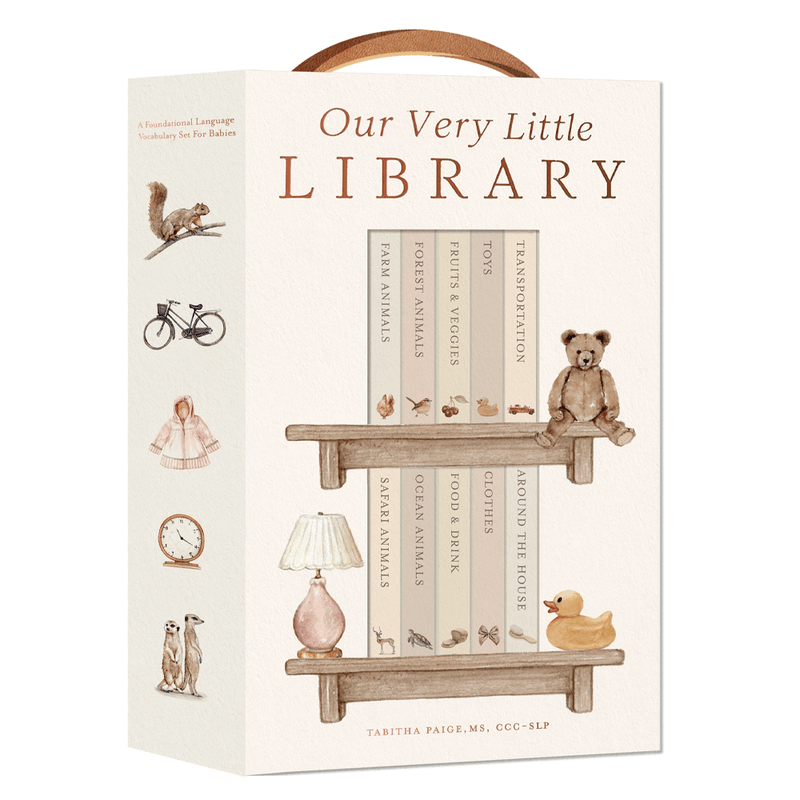 Our Very Little Library Board Book Set - Tabitha Paige