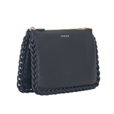 Saben Tilly's Big Sis Crossbody - Black Plaited