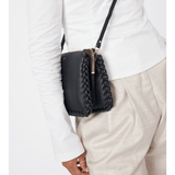 Saben Tilly's Big Sis Crossbody - Black Plaited