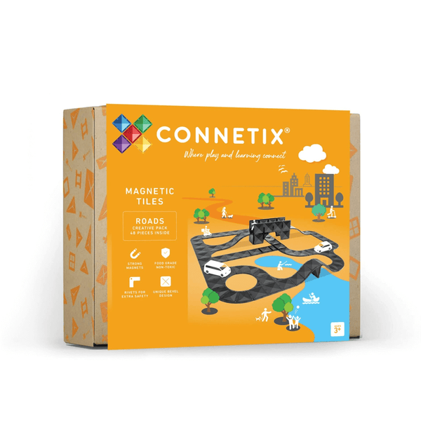 Connetix Creative Roads Pack 48 pc