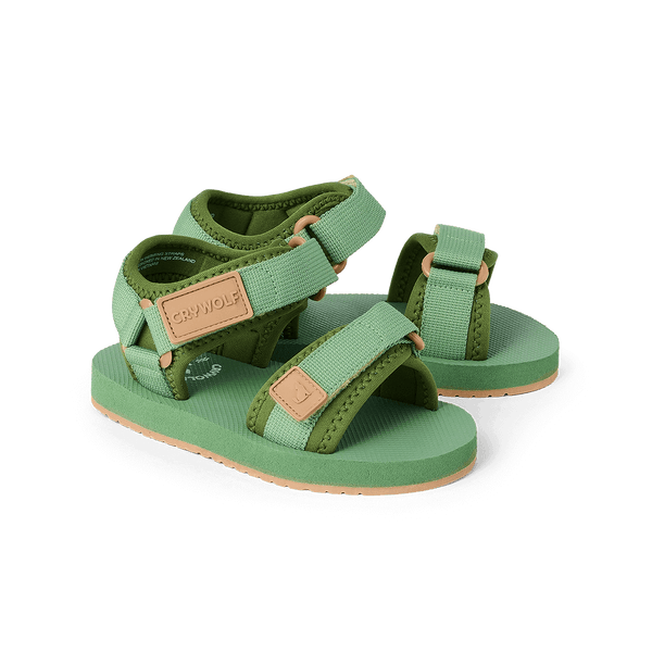 Crywolf Beach Sandal - Coastal Green