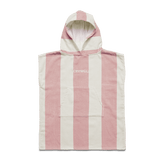 Crywolf Hooded Towel - Blush Stripe