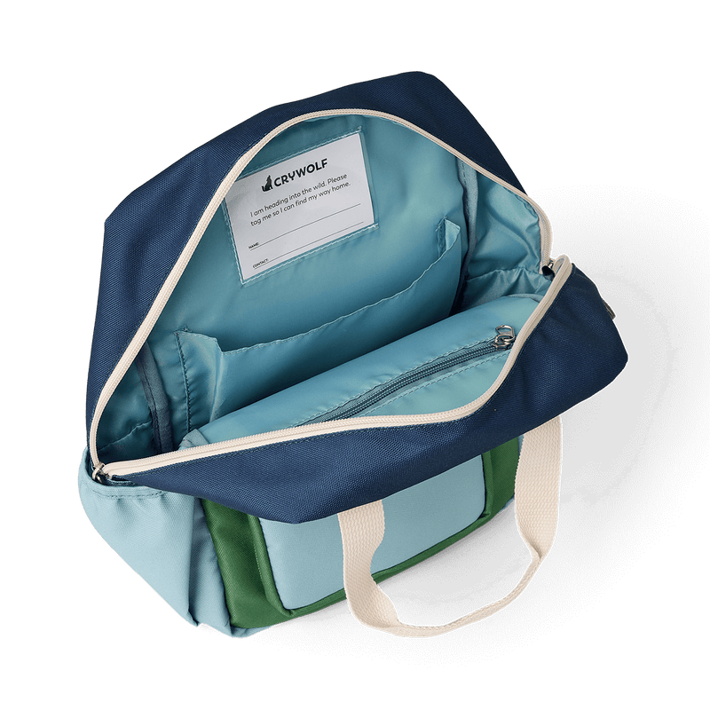 Crywolf Mini Backpack - Ocean Colour Block