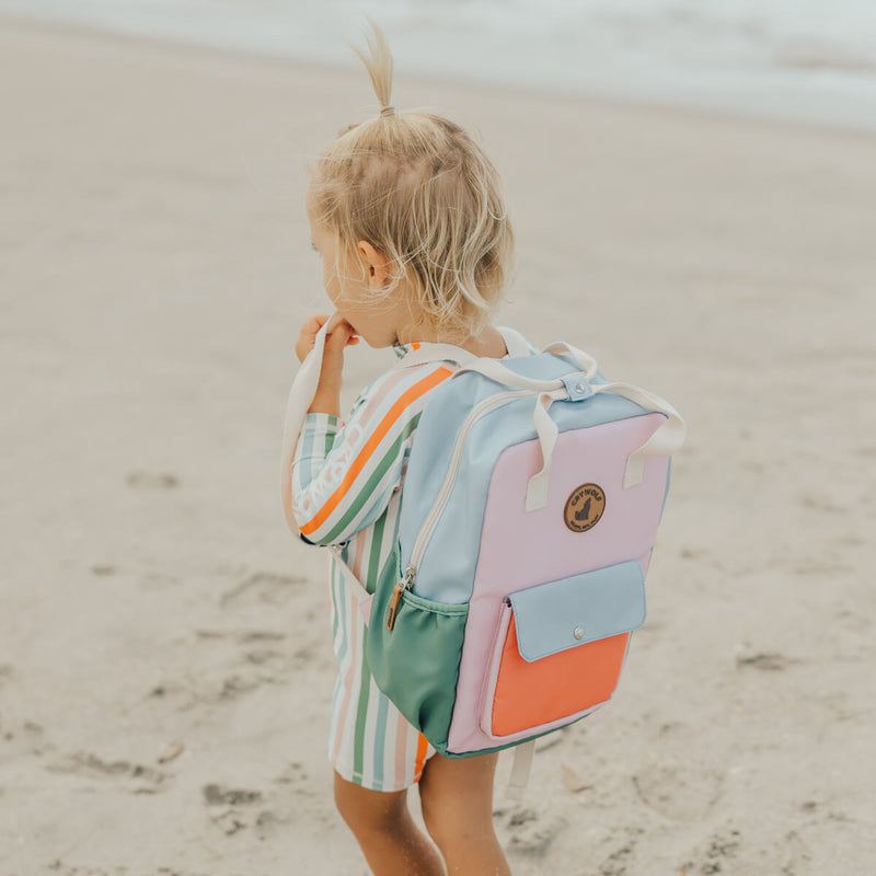 Crywolf Mini Backpack - Sunset Colour Block