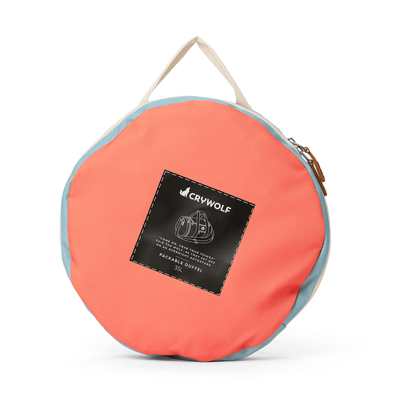 Crywolf Packable Duffel - Sunset Colour Block