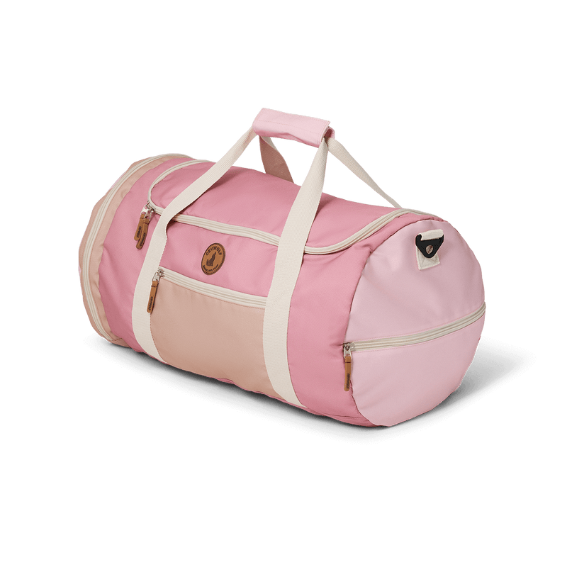 Crywolf Packable Duffel - Blush Colourblock