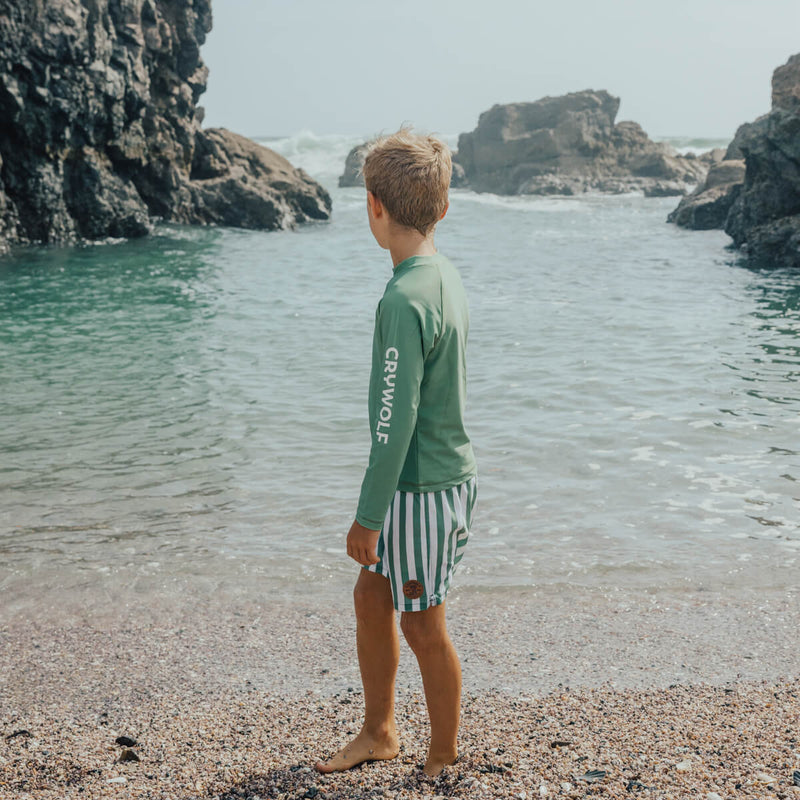 Crywolf Rash Vest - Coastal Green