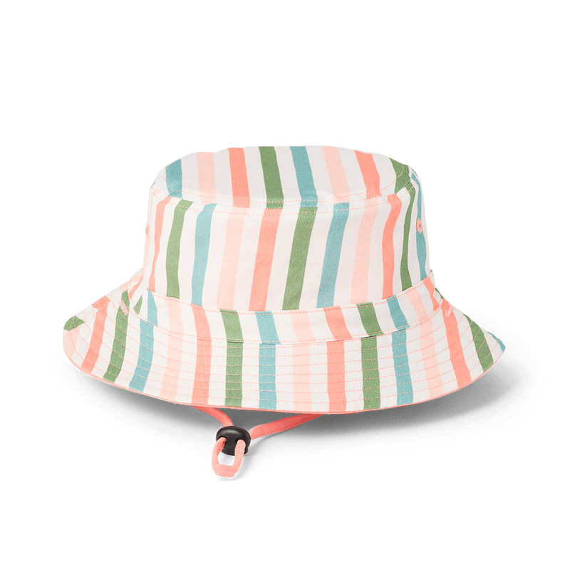 Crywolf Reversible Bucket Hat - Summer Stripe