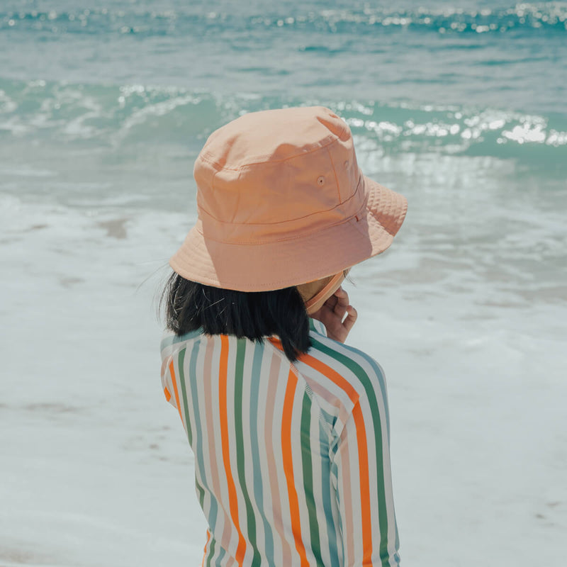 Crywolf Reversible Bucket Hat - Summer Stripe