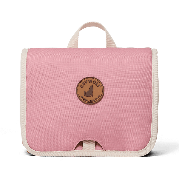 Crywolf Hanging Toiletry Bag - Blush Colourblock