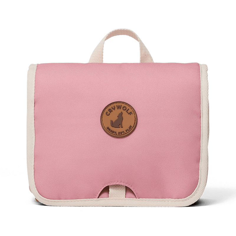 Crywolf Hanging Toiletry Bag - Blush Colourblock