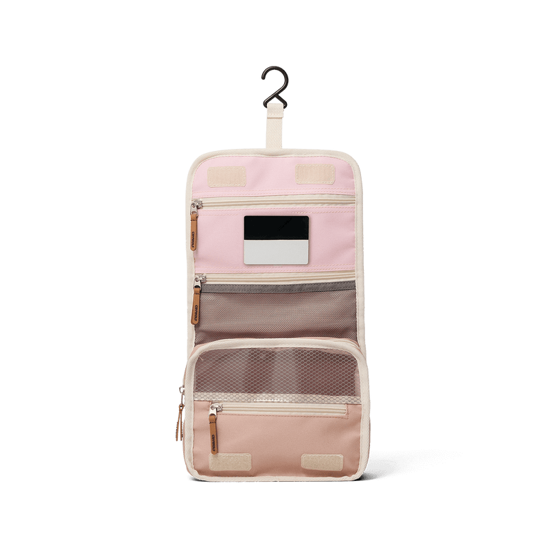 Crywolf Hanging Toiletry Bag - Blush Colourblock