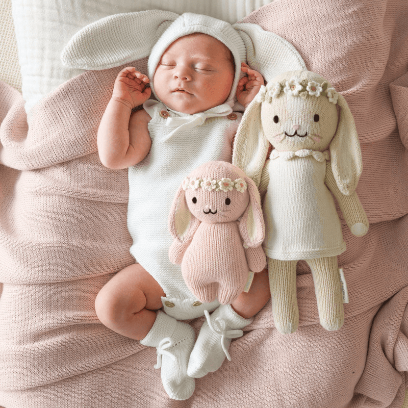 Cuddle + Kind Mini - Baby Bunny Rose Floral