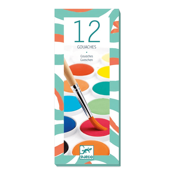 Djeco Watercolour Cakes Set - 12