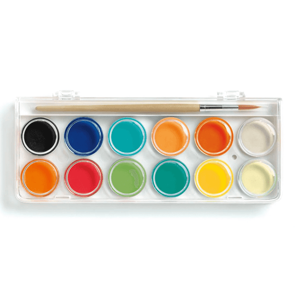 Djeco Watercolour Cakes Set - 12