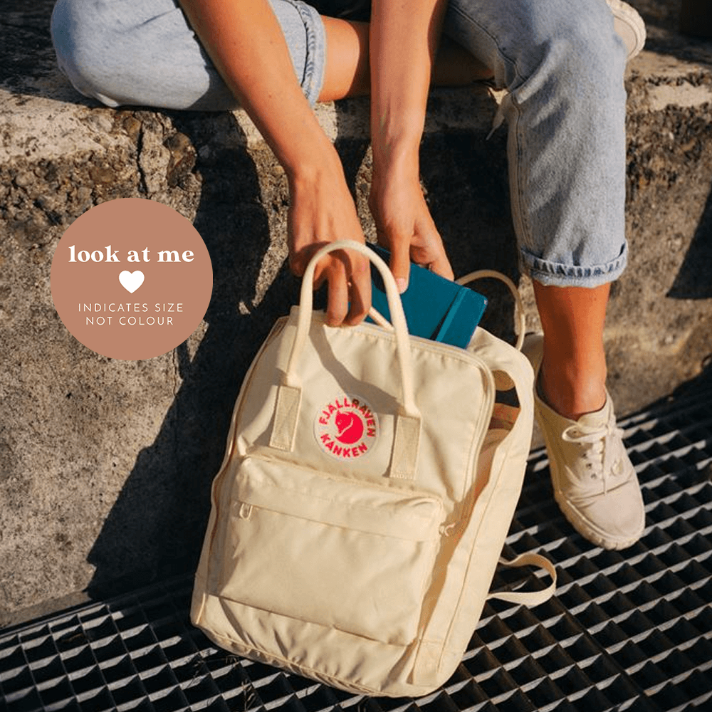 Fjallraven Kanken Backpack Peach Sand Little Gatherer NZ Childrens Boutique