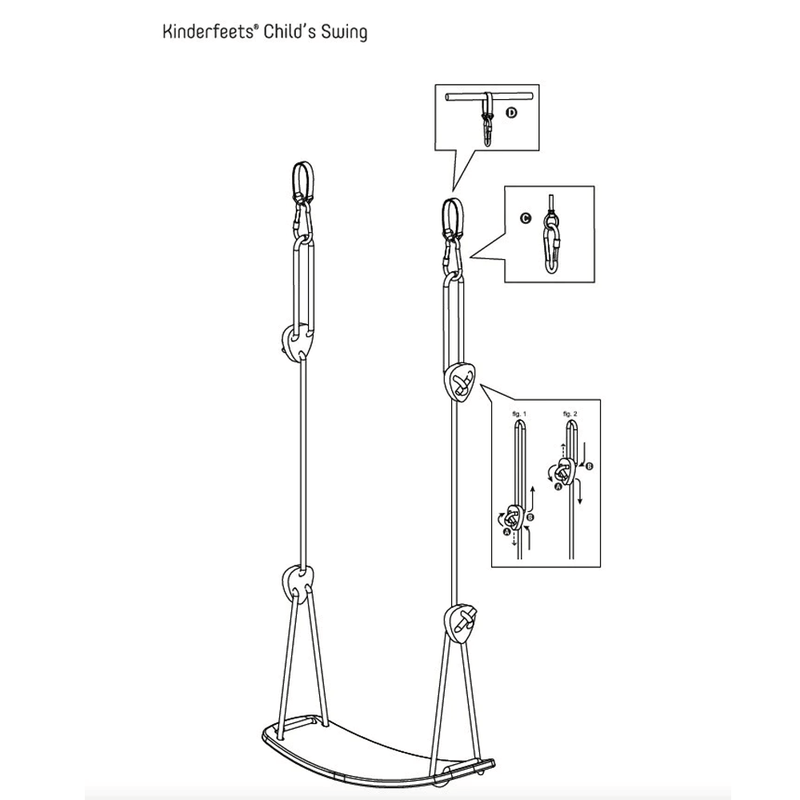 Kinderfeets Climbing Ladder