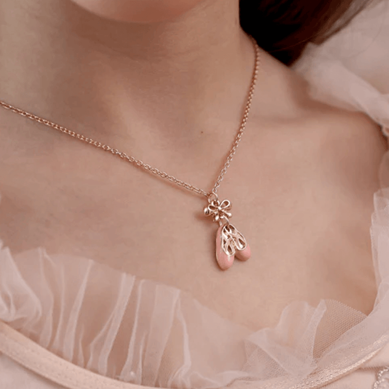 Lauren Hinkley Ballet Slippers Necklace