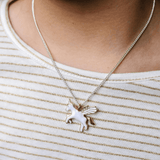 Lauren Hinkley Flying Unicorn Necklace