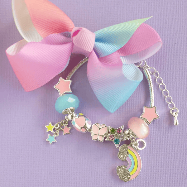 Lauren Hinkley Rainbow Charm Bracelet