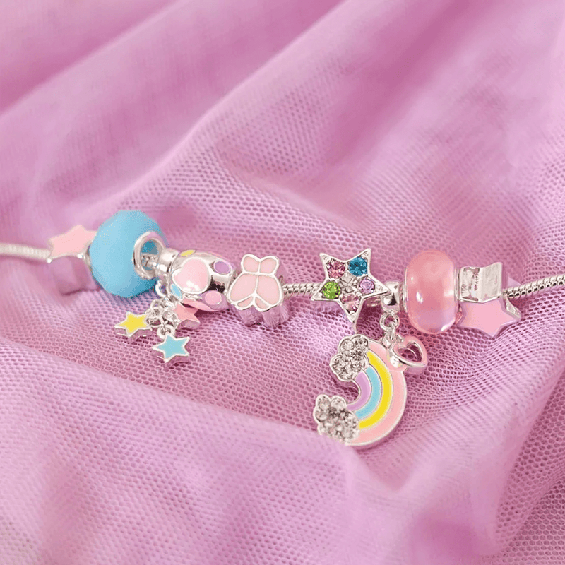 Lauren Hinkley Rainbow Charm Bracelet