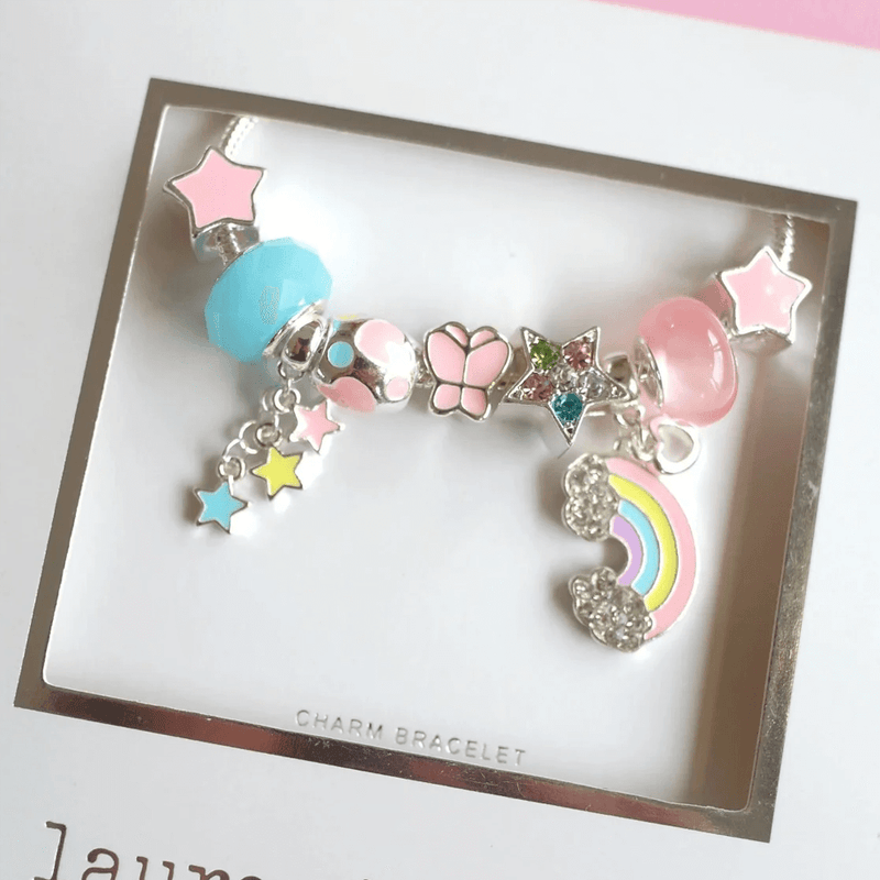 Lauren Hinkley Rainbow Charm Bracelet