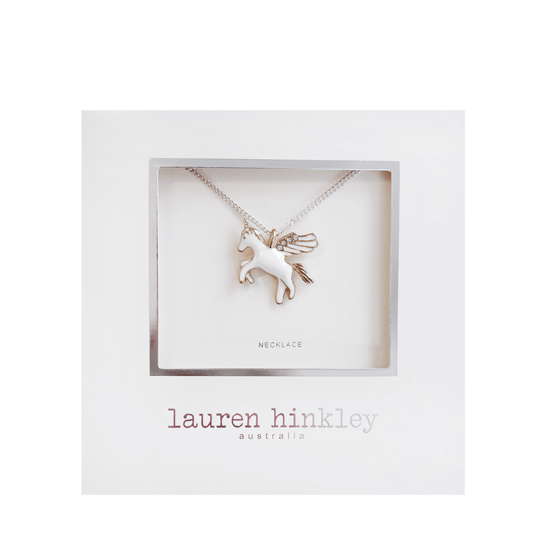 Lauren Hinkley Flying Unicorn Necklace