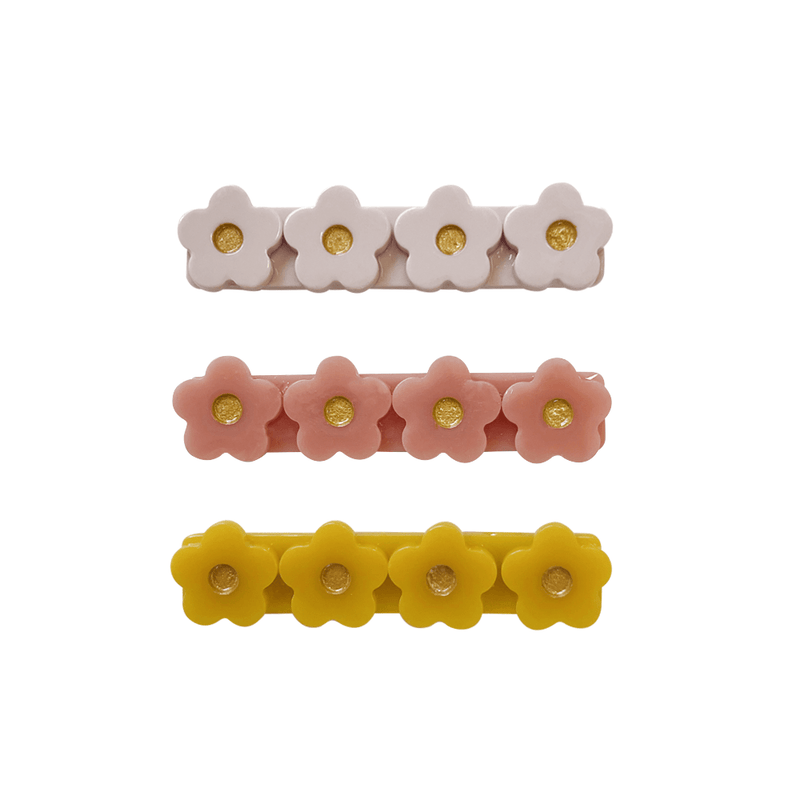 Little Sunday Bloom Clips - Blush | Petal | Marigold