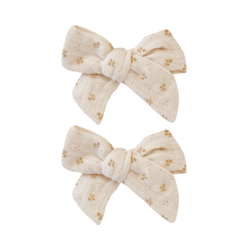 Little Sunday Bows | Set of Two | Ditsy Floral