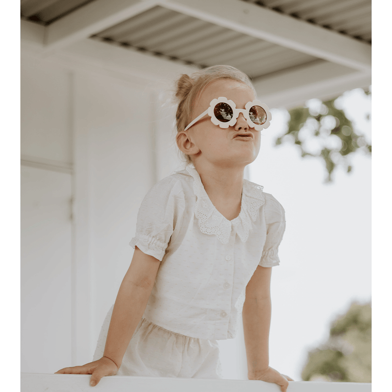 Little Sunday Sunglasses The Daisy | Cream