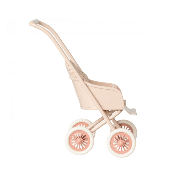 Maileg Metal Stroller Micro - Powder