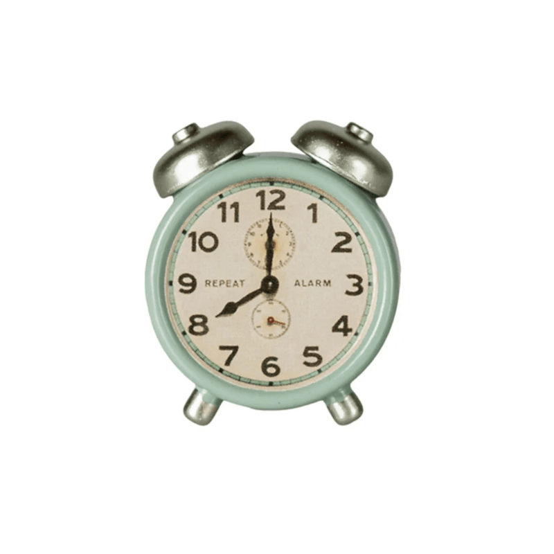 Maileg Alarm Clock Mouse - Mint